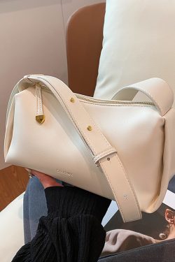 Versatile Korean Minimalist High-End Shoulder Bag for Women - 2025 Spring/Summer Crossbody Commuting Collection