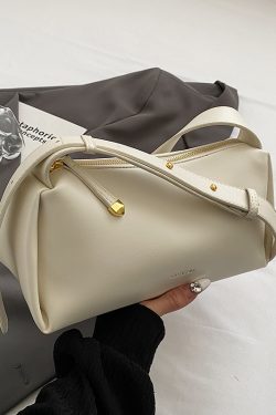 Versatile Korean Minimalist High-End Shoulder Bag for Women - 2025 Spring/Summer Crossbody Commuting Collection
