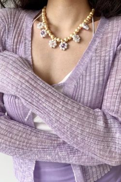 Versatile Lace-Up Thin Knit Cardigan for Women - European American Style Short Long Sleeve Top