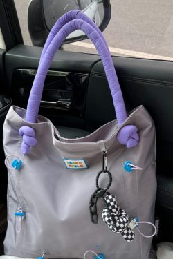 Versatile Large Capacity Nylon Canvas Tote Bag for Women - Summer Casual Shoulder Handbag, Ideal for Students and Everyday Use