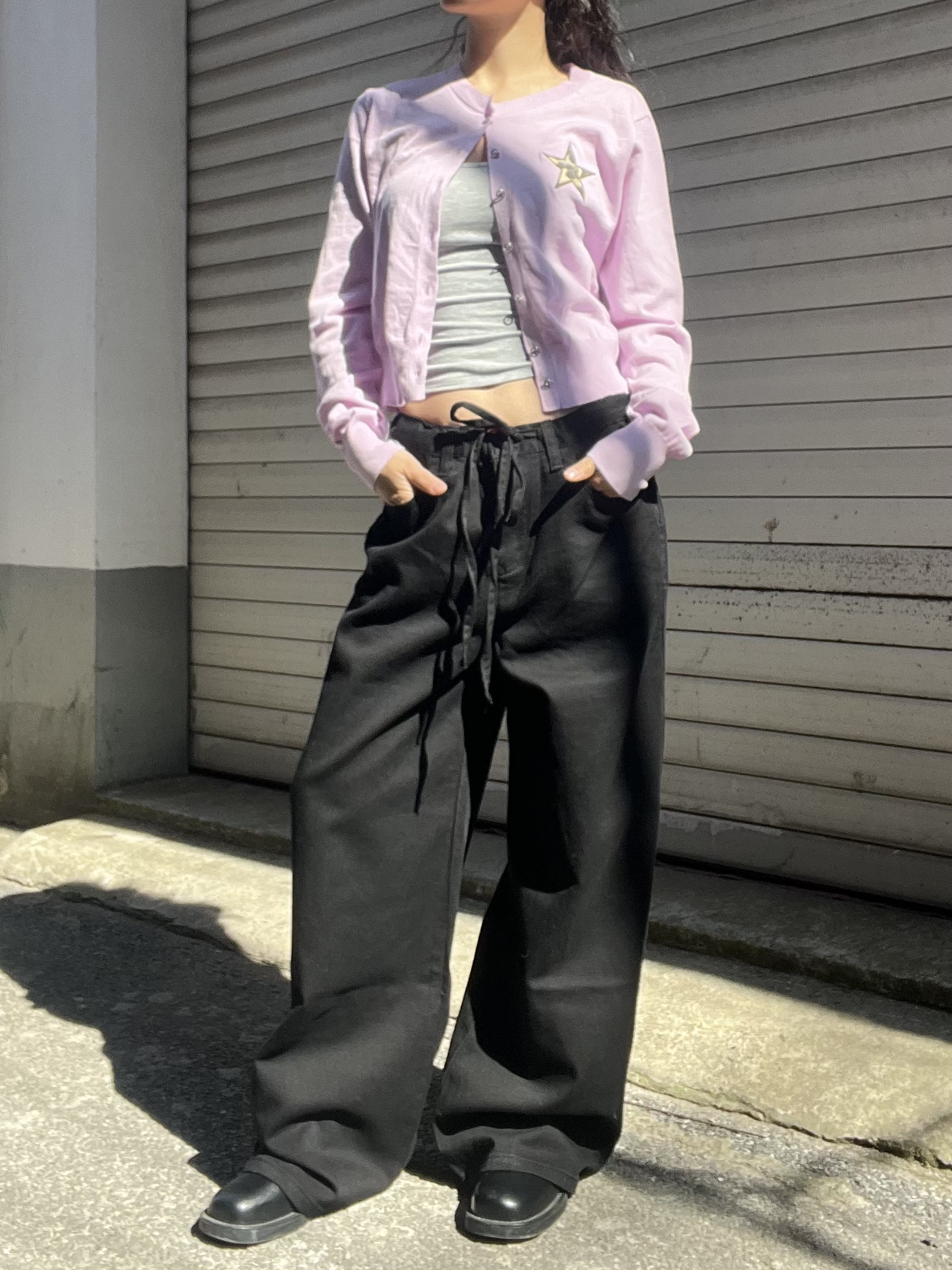 Versatile Loose Fit Wide-Leg Sweatpants with Drawstring - Solid Color, Thin Fabric, Floor-Length, Straight-Leg Style for Women Versatile Loose Fit Wide-Leg Sweatpants with Drawstring - Solid Color, Thin Fabric, Floor-Length, Straight-Leg Style for Women