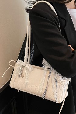 Versatile Minimalist Bow Shoulder Bag for Women - 2025 Summer High-End Commuting Underarm Tote