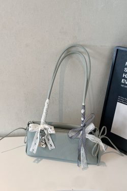 Versatile Minimalist Bow Shoulder Bag for Women - 2025 Summer High-End Commuting Underarm Tote