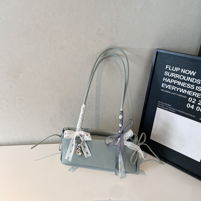 Versatile Minimalist Bow Shoulder Bag for Women - 2025 Summer High-End Commuting Underarm Tote Versatile Minimalist Bow Shoulder Bag for Women - 2025 Summer High-End Commuting Underarm Tote