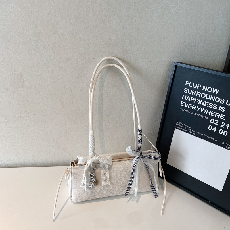 Versatile Minimalist Bow Shoulder Bag for Women - 2025 Summer High-End Commuting Underarm Tote Versatile Minimalist Bow Shoulder Bag for Women - 2025 Summer High-End Commuting Underarm Tote