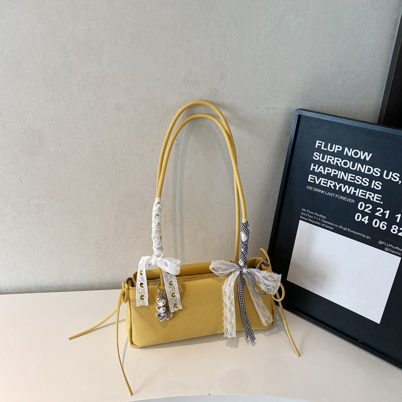 Versatile Minimalist Bow Shoulder Bag for Women - 2025 Summer High-End Commuting Underarm Tote Versatile Minimalist Bow Shoulder Bag for Women - 2025 Summer High-End Commuting Underarm Tote