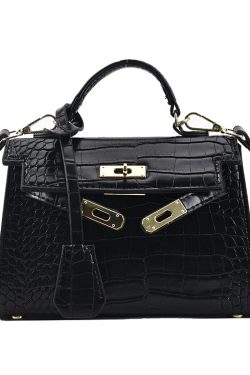 Versatile Retro Crocodile Pattern Crossbody Handbag - Small Square Bag for Spring/Summer 2025, Fashionable Women's Accessory
