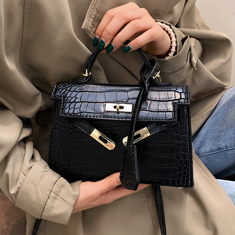 Versatile Retro Crocodile Pattern Crossbody Handbag - Small Square Bag for Spring/Summer 2025, Fashionable Women's Accessory Versatile Retro Crocodile Pattern Crossbody Handbag - Small Square Bag for Spring/Summer 2025, Fashionable Women's Accessory