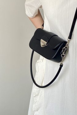 Versatile Retro Lock Shoulder Bag for Women - Niche Design Crossbody Small Bag, 2025 Trendy Fashion Accessory