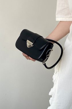 Versatile Retro Lock Shoulder Bag for Women - Niche Design Crossbody Small Bag, 2025 Trendy Fashion Accessory