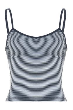 Versatile Striped Camisole and Elastic Checkered Button Low-Waist Casual Shorts Set for Effortless Summer Style