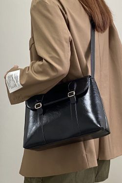 Vintage Artistic Large Capacity Tote Bag for Women - Versatile Crossbody Shoulder Bag for Everyday Use