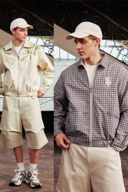 Vintage Double-Sided Striped Jacket with High-Intelligence 3D Embroidery | Old Money Style Fashion Outerwear