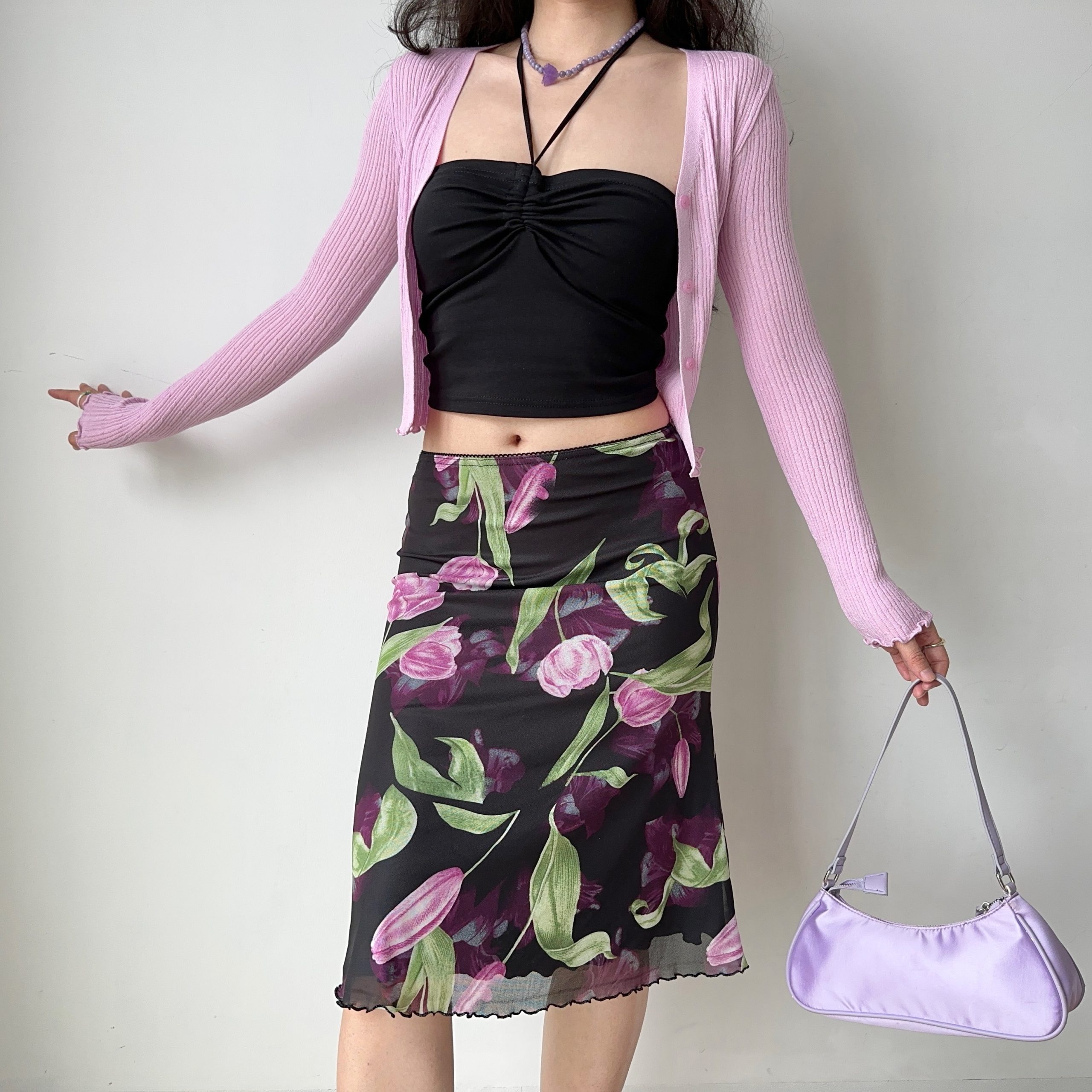 Vintage Floral Fish Tail Skirt for Women - A-line Lace Short Skirt in European and American Style, Perfect for Summer Outfits Vintage Floral Fish Tail Skirt for Women - A-line Lace Short Skirt in European and American Style, Perfect for Summer Outfits