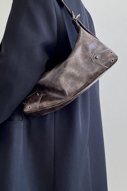 Vintage High-End Women's Melard Underarm Bag - Versatile Stylish Shoulder Crossbody Tote for 2025 Fashion