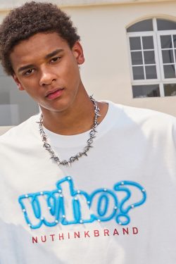 Vintage Pearl Print T-shirt - Unisex Heavyweight Short Sleeve, 2025 Summer American Style, Retro Y2K Fashion