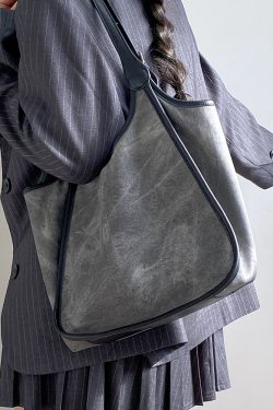 Women's Color-Blocking Commuter Tote Bag - Versatile Large Capacity Handbag for Everyday Use - Trendy 2025 Design