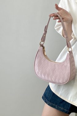 Women's High-End Crescent Bag - Niche Design Underarm Handbag, Small Crossbody Shoulder Bag for 2025 Fashion Trends