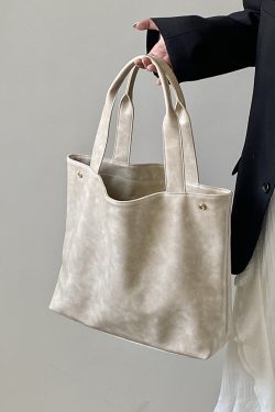 Women's Large Capacity Casual Tote Bag - Korean Style Commuter Handbag, Chic Design for Everyday Use