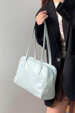 Women's Large Capacity Shoulder Tote Bag - Spring/Summer Fresh Design for Commuting, Trendy Niche Style 2025