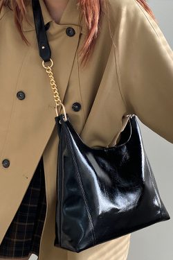 Women's Large Capacity Tote Bag - Niche Design Underarm Shoulder Crossbody Bag with Chain - Perfect for Commuting