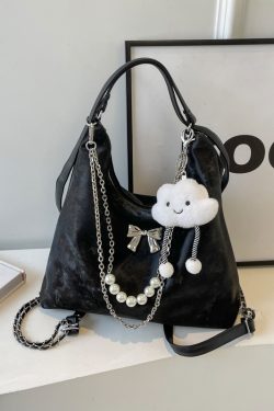 Women’s Large Capacity Tote Bag - Versatile Commuter Backpack for Spring/Summer Fashion - High-End Shoulder Bag