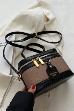 Women's Mini Crossbody Bucket Bag - Trendy High-End Shoulder Bag for 2025 Fashionistas