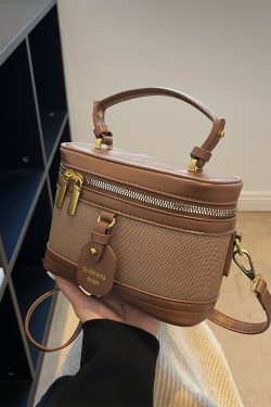 Women's Mini Crossbody Bucket Bag - Trendy High-End Shoulder Bag for 2025 Fashionistas