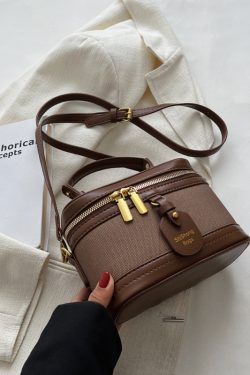 Women's Mini Crossbody Bucket Bag - Trendy High-End Shoulder Bag for 2025 Fashionistas