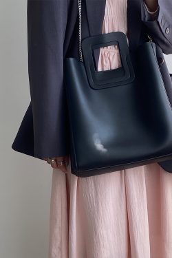 Women's Retro Handheld Tote Bag - Spring Summer 2025, Large Capacity Crossbody Bag for 90s and Y2K Style