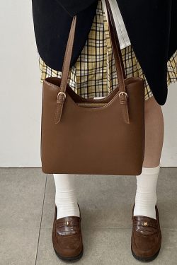 Women's Retro Large Capacity Tote Bag - Spring/Summer Commuting Shoulder Handbag - 2025 Niche Design