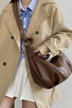 Women's Retro Soft Leather Wrinkled Dumpling Bag - Lazy Style Shoulder Crossbody Bag, 2025 Niche Design