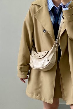 Women’s Versatile Saddle Bag - Chic Handheld, Shoulder & Crossbody Design for Spring/Summer - Perfect Small Bag for Young Girls