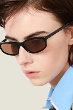 Y2K Futuristic Ultra-Narrow Frame Small Face Sunglasses for Men & Women - Hip-Hop Street Style Small Square Cat-Eye Design