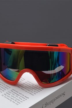Y2K Oversized Snow Goggles - Windproof, Dustproof Outdoor Mountaineering & Cycling Sunglasses