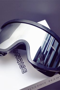 Y2K Oversized Snow Goggles - Windproof, Dustproof Outdoor Mountaineering & Cycling Sunglasses
