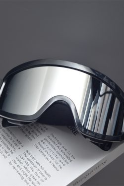 Y2K Oversized Snow Goggles - Windproof, Dustproof Outdoor Mountaineering & Cycling Sunglasses