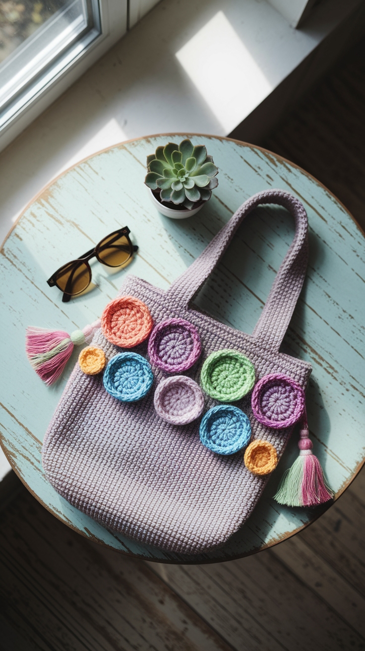 Unique Crochet Accessories for Bag Enthusiasts outfit idea