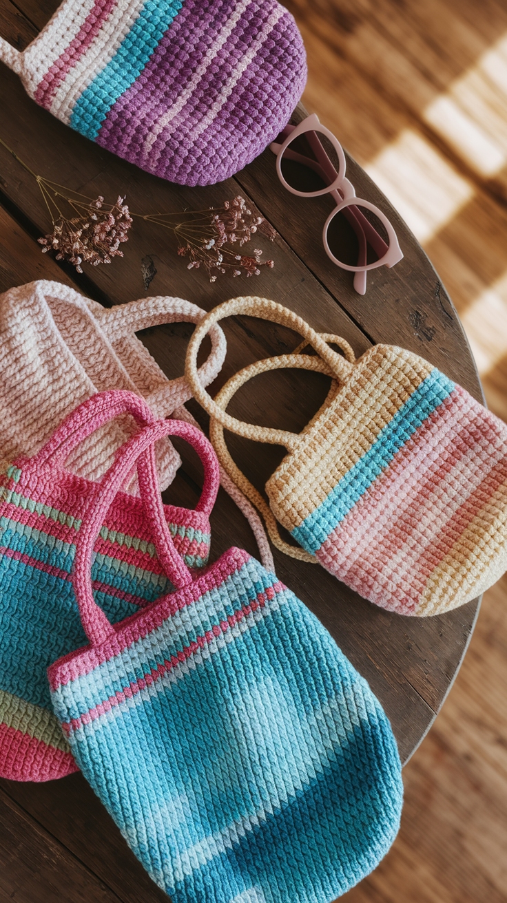 Creative Cute Crochet Bag Ideas You’ll Love outfit idea