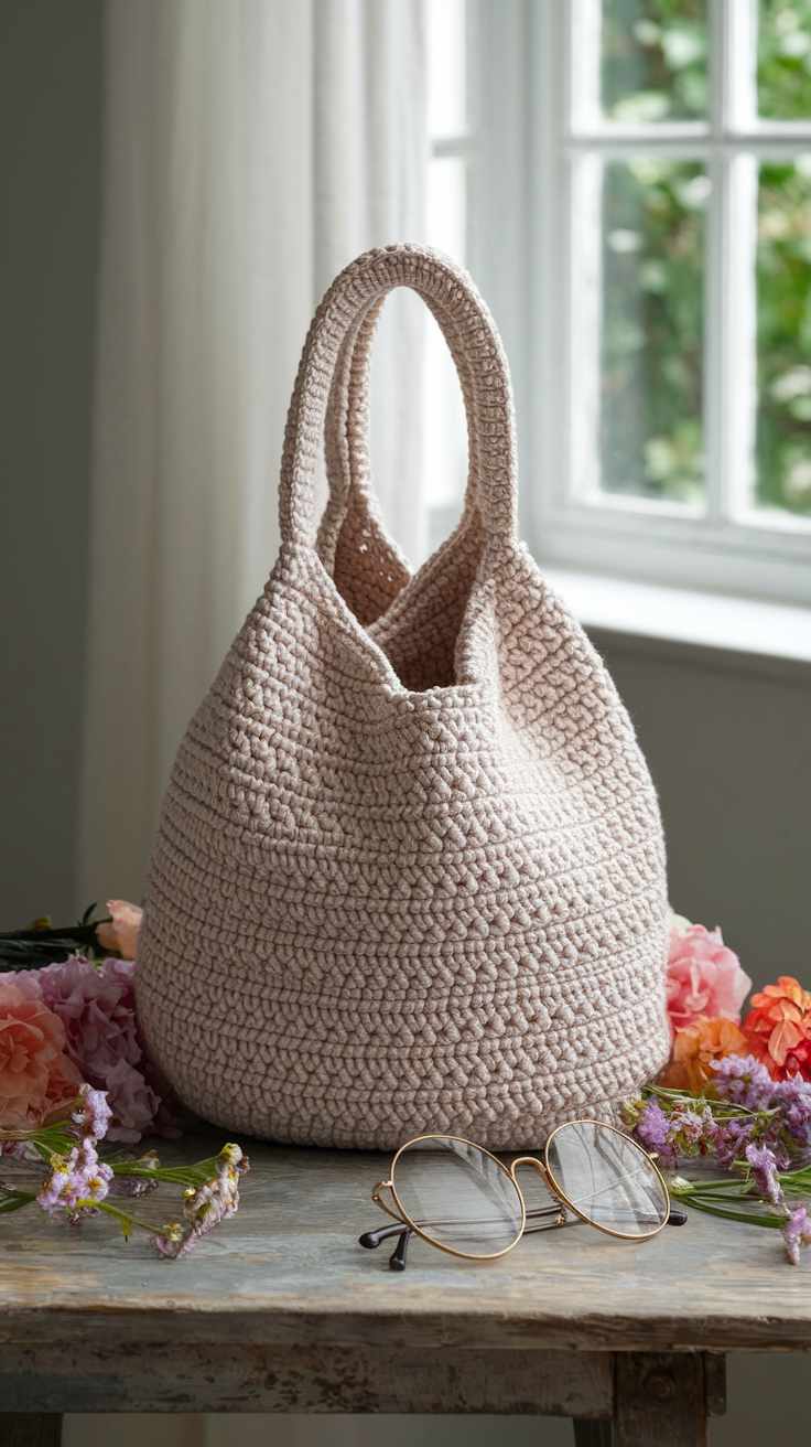 Japanese Knot Bag Crochet Patterns for Every Skill Level outfit idea