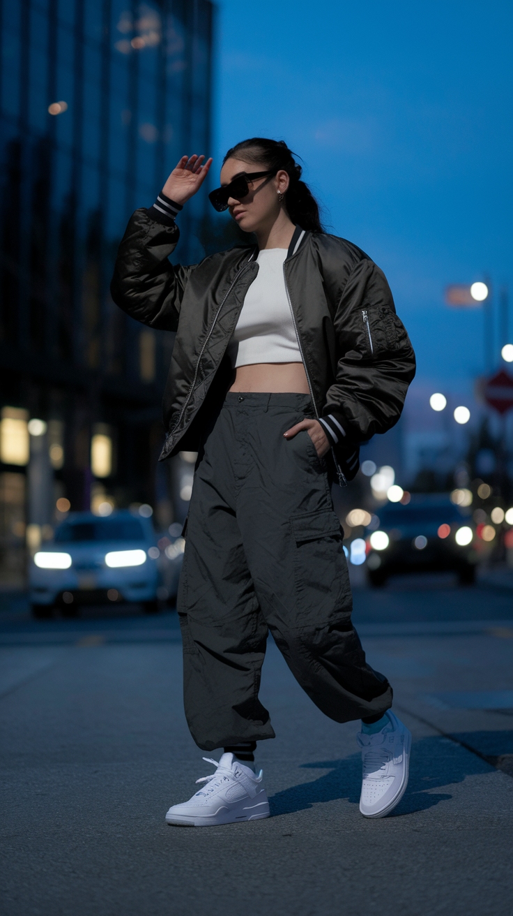 Jordan 4 Retro Outfit Women: Sporty Looks for Every Day outfit idea