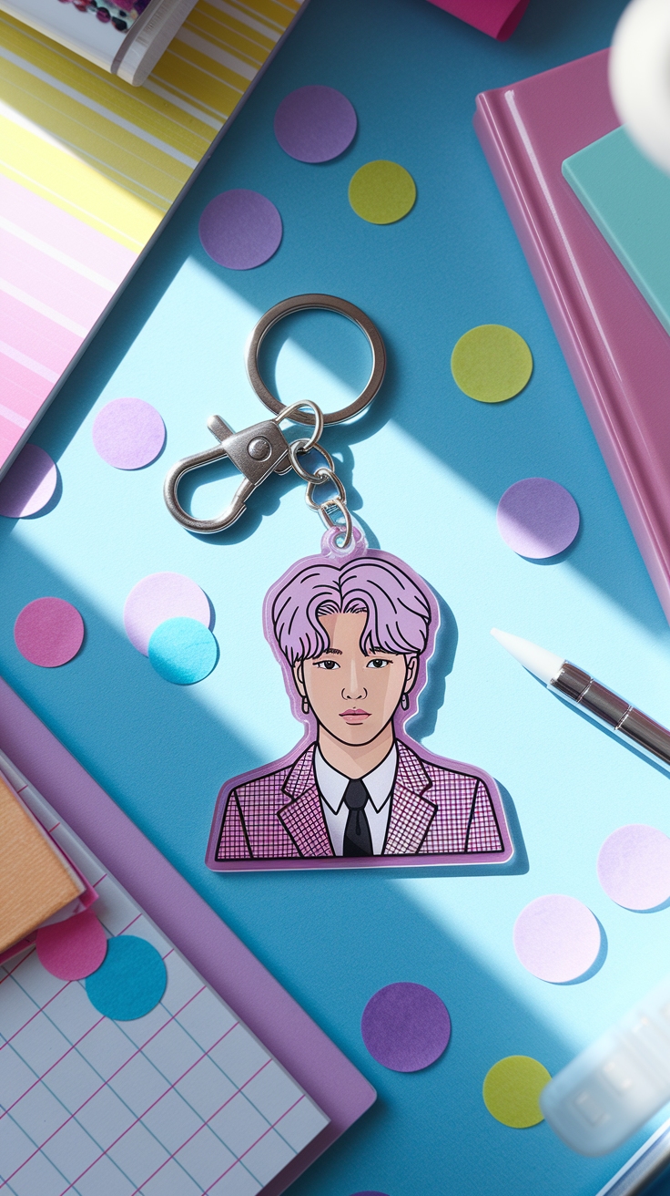 Kpop Acrylic Keychain Trends for Fans and Collectors outfit idea