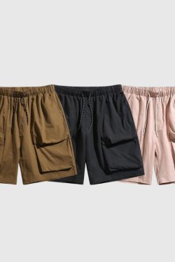 Style Core Aesthetics, New Style Trends 3D Big Pocket Cargo Shorts