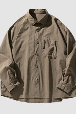 Style Core Aesthetics, New Style Trends 3D Pocket Waterproof Shirts