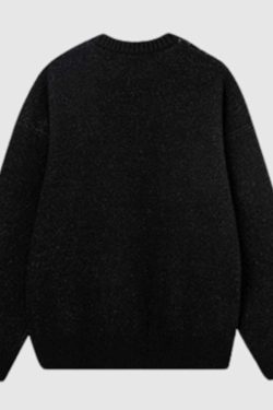 Style Core Aesthetics, New Style Trends Abstract Graphic Knit Sweater