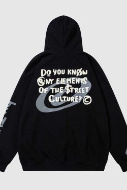 Style Core Aesthetics, New Style Trends Abstract Shadow Graphic Hoodie