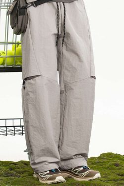 Style Core Aesthetics, New Style Trends Adjustable Nylon Cargo Pants