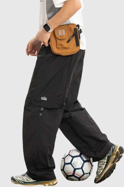 Style Core Aesthetics, New Style Trends Adjustable Nylon Cargo Pants