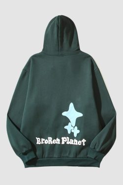 Style Core Aesthetics, New Style Trends American Street Print Hooded