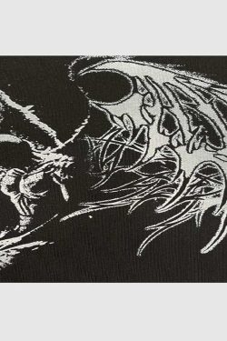 Style Core Aesthetics, New Style Trends Angel and Thorn Sweatshirt